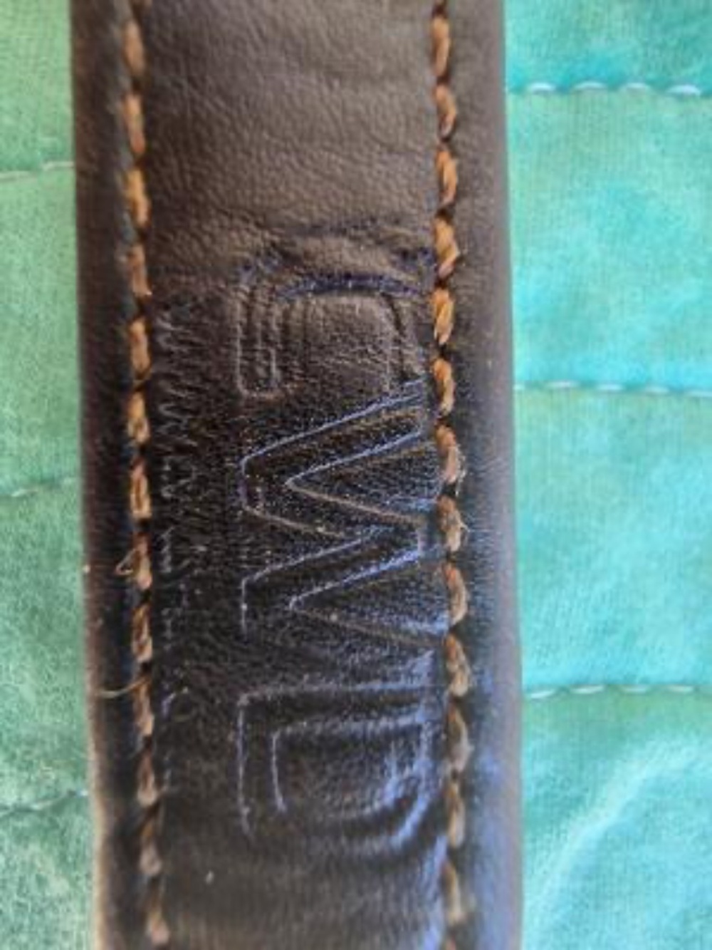 CWD leathers barely used all best quality leather on both sides no nylon - Picture 7 of 7